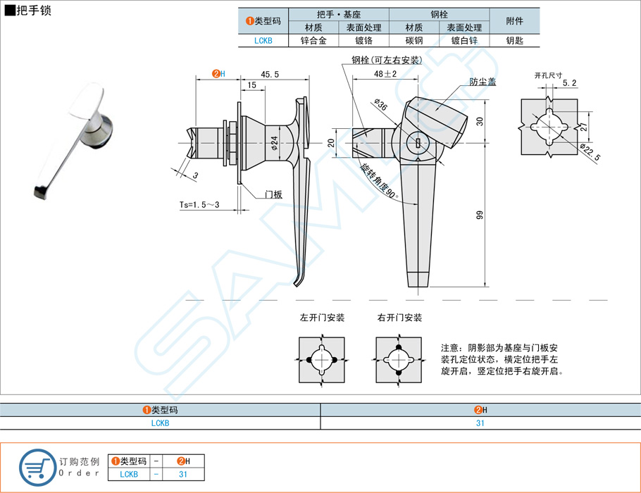 把手鎖在工業(yè)設(shè)備機(jī)柜的應(yīng)用