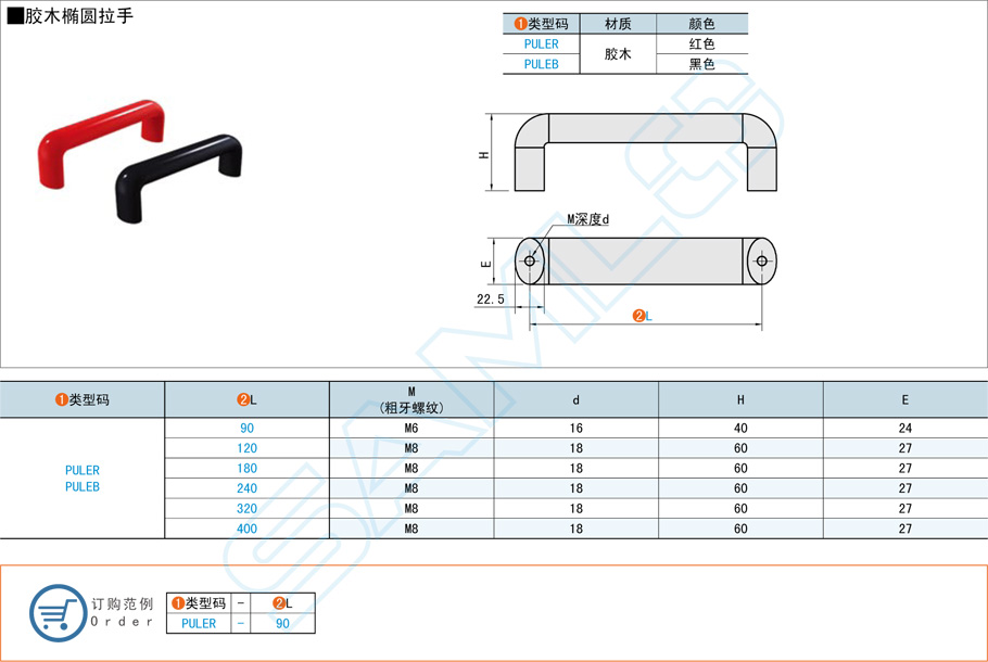 膠木橢圓拉手都有哪些規(guī)格型號(hào)