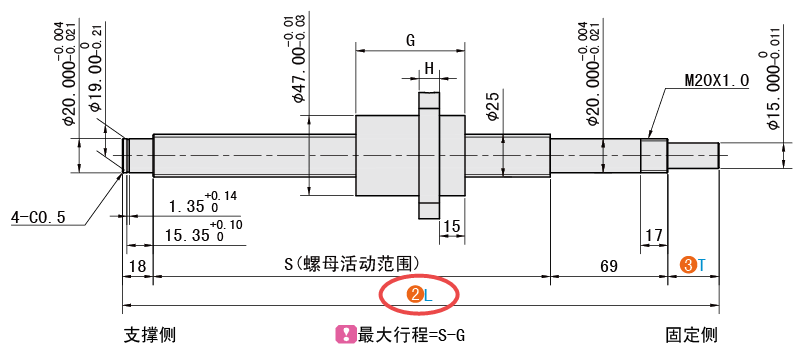 L（總長(zhǎng)）