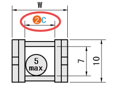 C（內(nèi)寬）