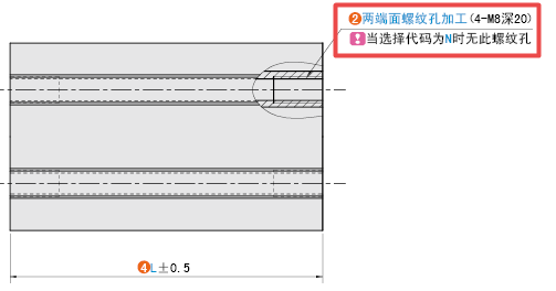 兩端面螺紋孔加工代碼