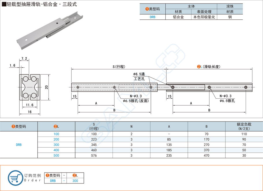 鋁合金三段式抽屜滑軌在廚房抽屜的應(yīng)用方案