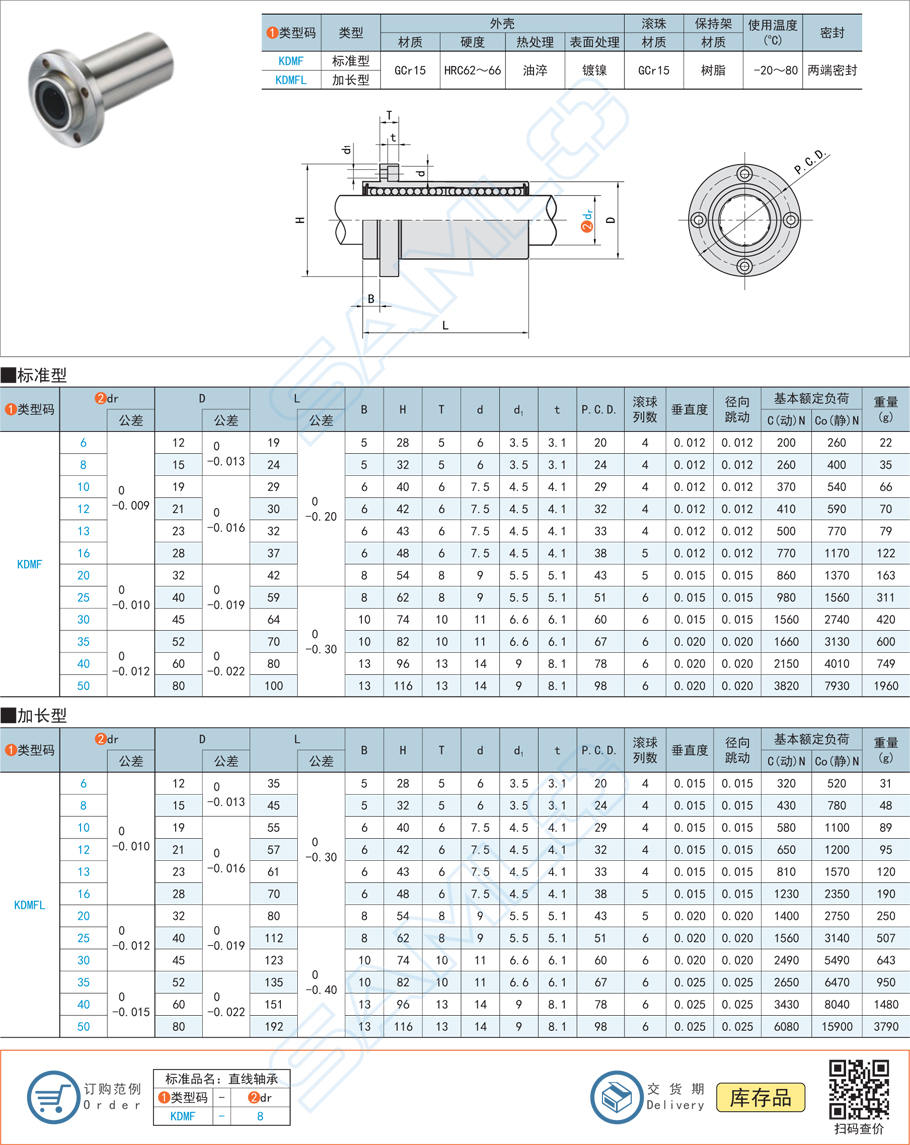 直線軸承用調(diào)整環(huán)的功能作用