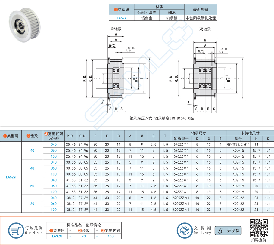 中間軸承型齒形惰輪的密封圈有哪些