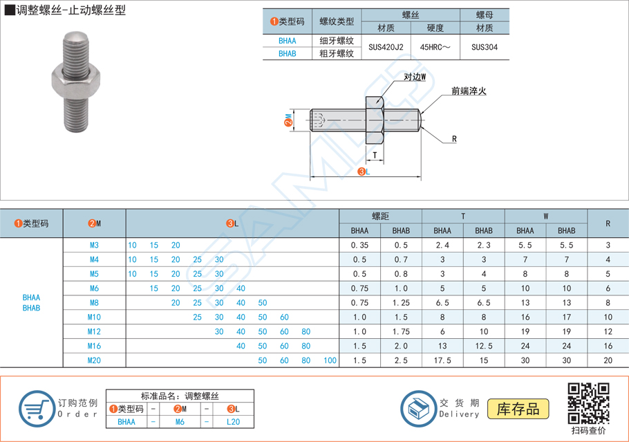 調(diào)整螺絲-止動螺絲型規(guī)格參數(shù)尺寸材質(zhì)